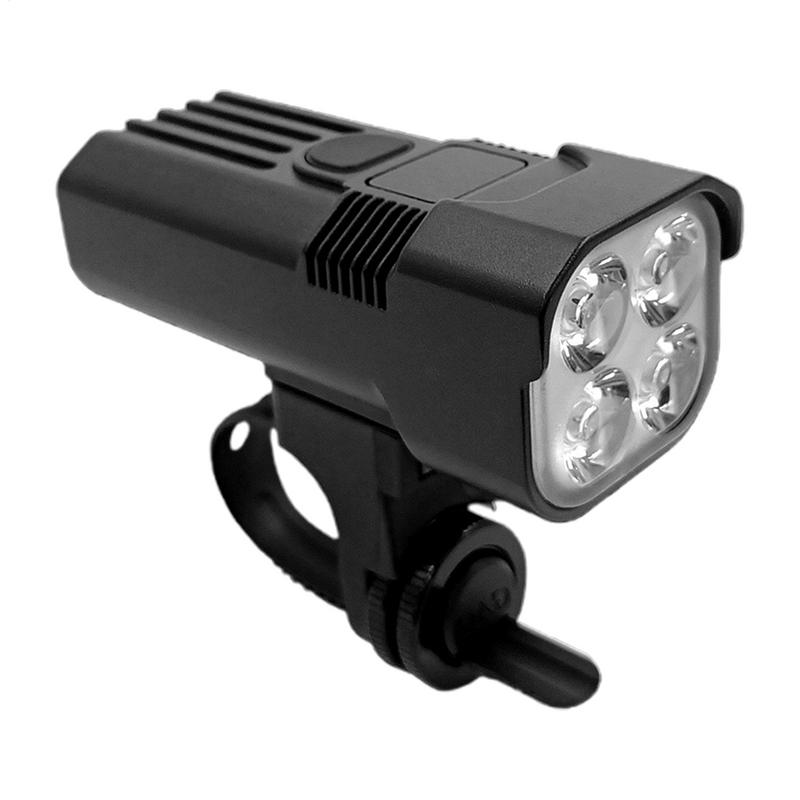 Bike Headlight 2000 Lumens Rechargeable - مصباح أمامي قابل لإعادة الشحن للدراجة