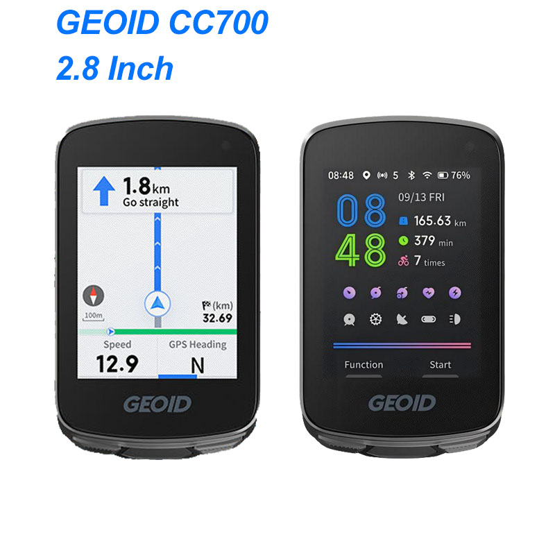 Cycling Computer Gps Wireless Color Screen - جهاز كمبيوتر للدراجات GEOID CC700 بشاشة