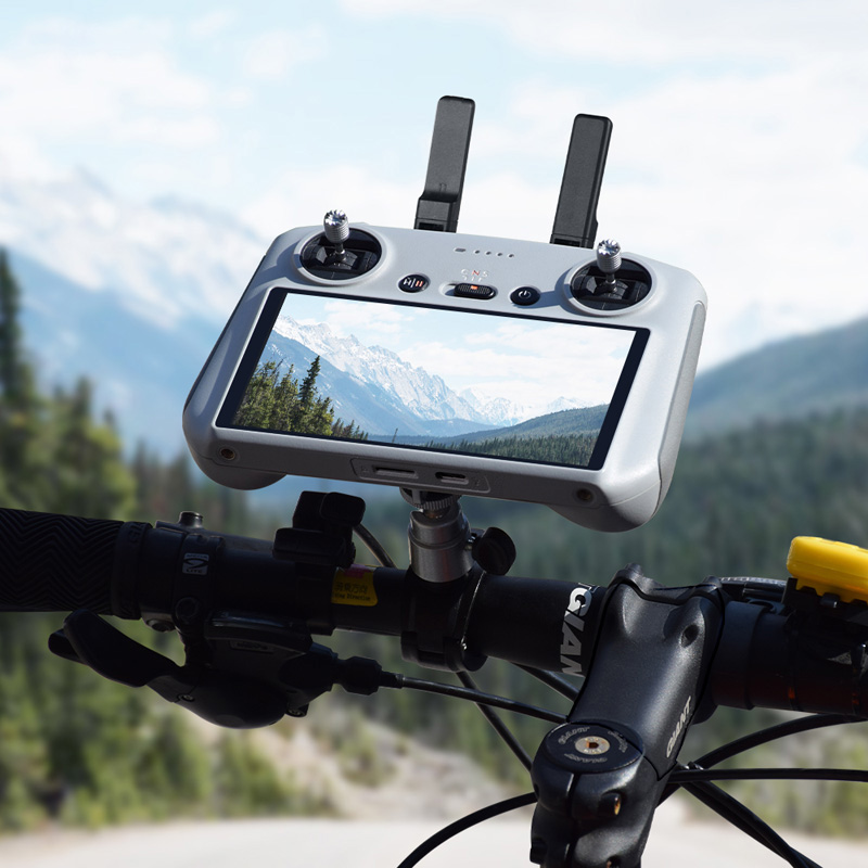 Action Camera Bike Mount Aluminum - دراجة قوس حامل قابل للتعديل فيكس