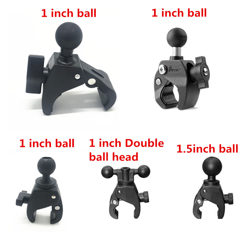 Action Camera Bike Mount Aluminum - مخلب المشبك دراجة نارية المقود الدراجة