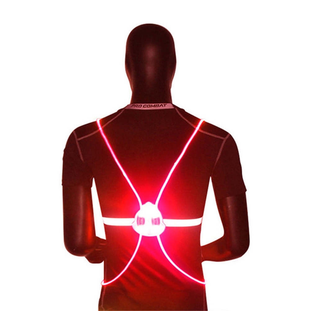Reflective Cycling Vest High Visibility - سترة عاكسة للرؤية الليلية بزاوية 360