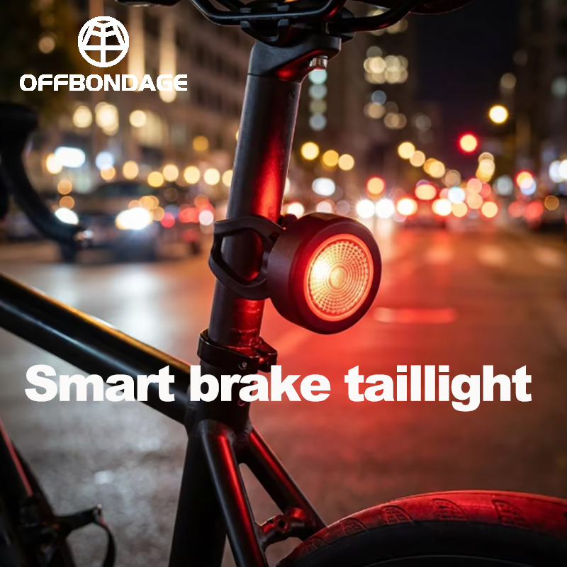 Smart Bike Brake Sensor Rear Light - ضوء خلفي ذكي للدراجات من OFFBONDAGE