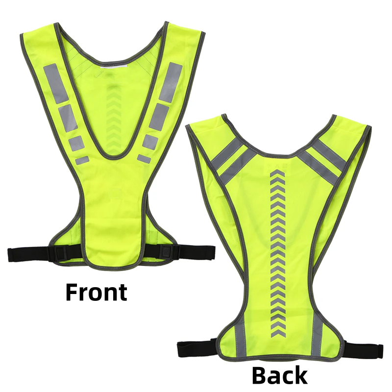 Reflective Cycling Vest High Visibility - سترة مرورية عاكسة للضوء للدراجات النارية