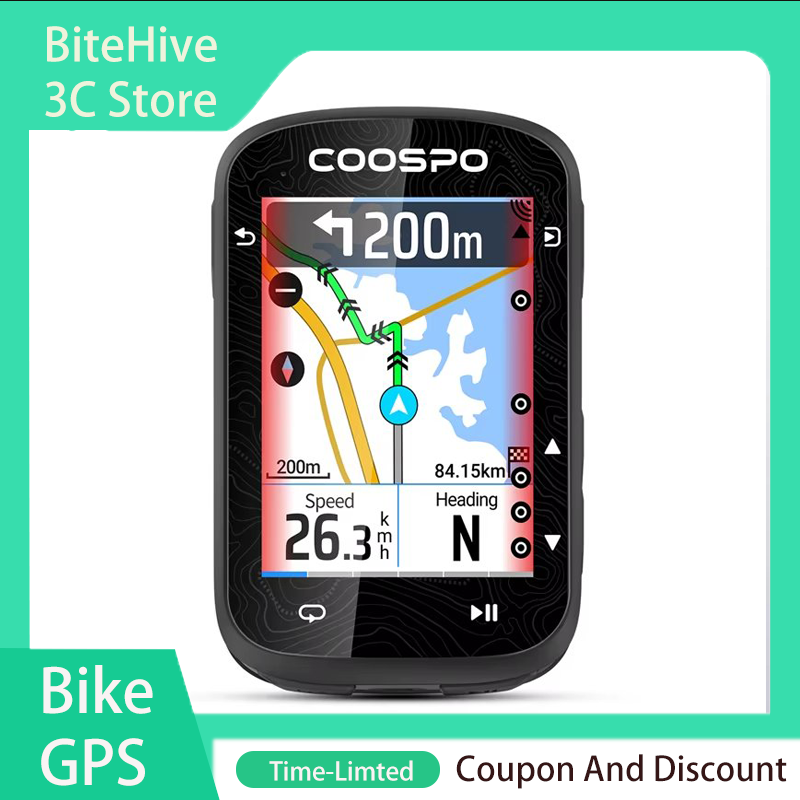 Cycling Computer Gps Wireless Color Screen - جهاز كمبيوتر دراجات COOSPO CS600 بشاشة
