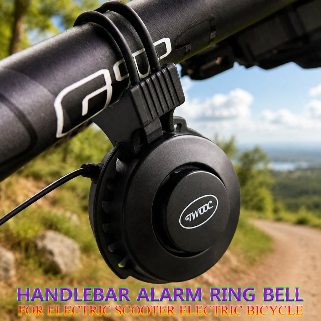 Bike Bell Electronic Loud Horn - جرس إنذار مقاوم للماء عالي الصوت