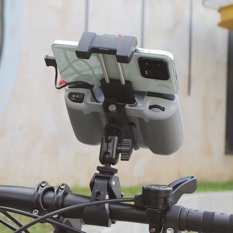 حامل دراجة لوحدة تحكم DJI RC-N - مراجعة Action Camera Bike Mount Aluminum وسعره