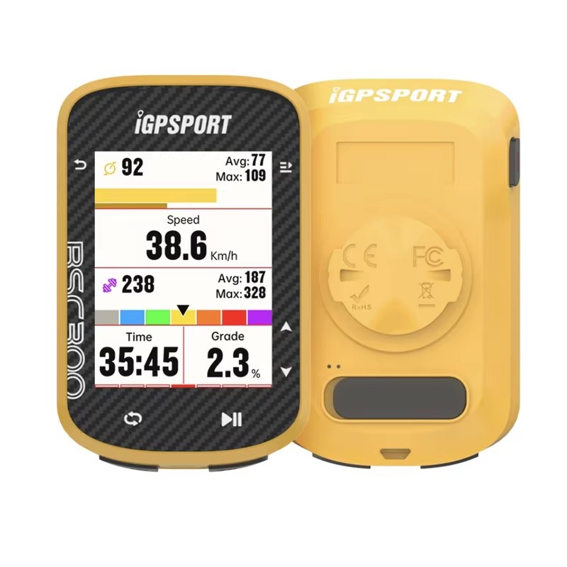 BSC300 BSC 300 دراجة نظام تحدي - مراجعة Cycling Computer Gps Wireless Color Screen وسعره