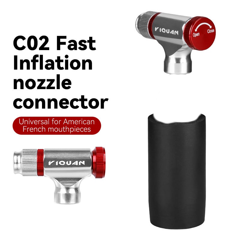مضخة صغيرة لإطارات الدراجات ال - مراجعة Co2 Tire Inflator Bike Repair وسعره
