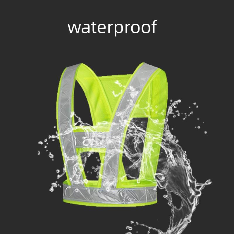 حزام سترات عاكسة للضوء عالي ال - مراجعة Reflective Cycling Vest High Visibility وسعره