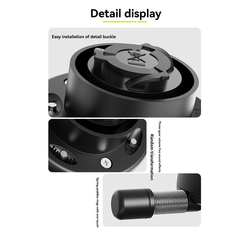 جرس دراجة إلكتروني فائق الصوت  - مراجعة Bike Bell Electronic Loud Horn وسعره
