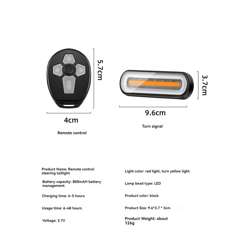 HOES - إنذار لاسلكي للدراجات م - مراجعة Turn Signal Bike Light Wireless Remote وسعره