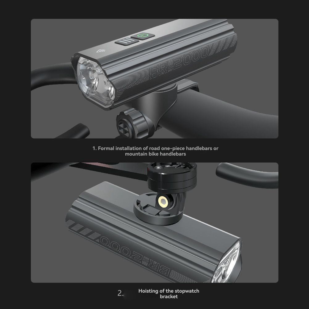 CYCLAMI LED قابلة للشحن إضاءة  - مراجعة Bike Headlight 2000 Lumens Rechargeable وسعره