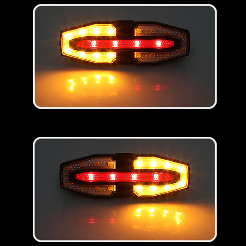 ضوء خلفي للدراجة قابل لإعادة ا - مراجعة Turn Signal Bike Light Wireless Remote وسعره
