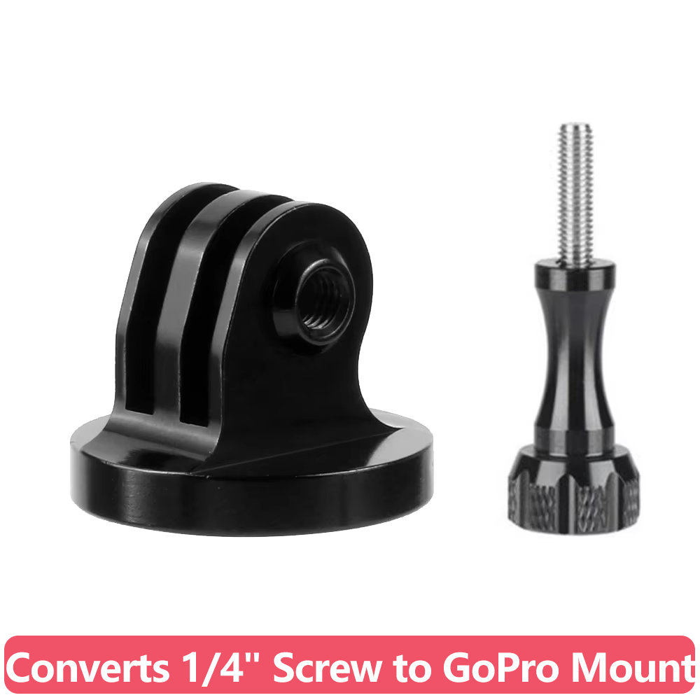 محول تثبيت ثلاثي القوائم من سب - مراجعة Action Camera Bike Mount Aluminum وسعره