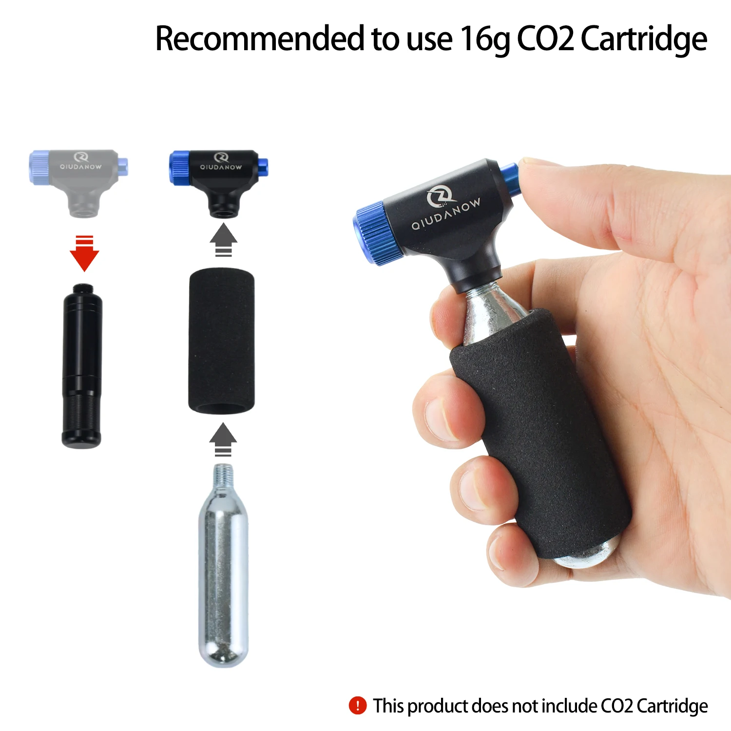 مجموعة أدوات إصلاح إطارات الدر - مراجعة Co2 Tire Inflator Bike Repair وسعره