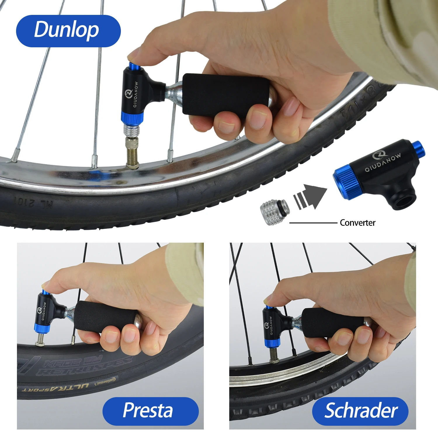 مجموعة أدوات إصلاح إطارات الدر - مراجعة Co2 Tire Inflator Bike Repair وسعره