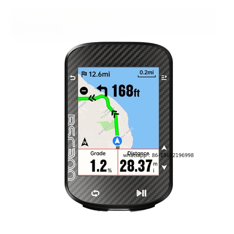 جهاز كمبيوتر للدراجات BSC300 م - مراجعة Cycling Computer Gps Wireless Color Screen وسعره