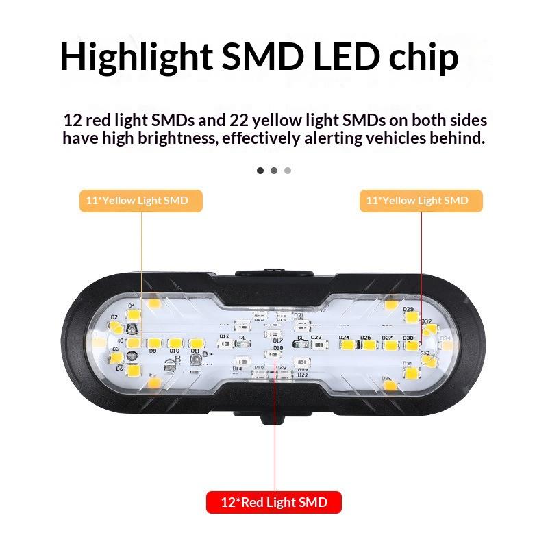 مجموعة جديدة من أضواء الدراجات - مراجعة Turn Signal Bike Light Wireless Remote وسعره