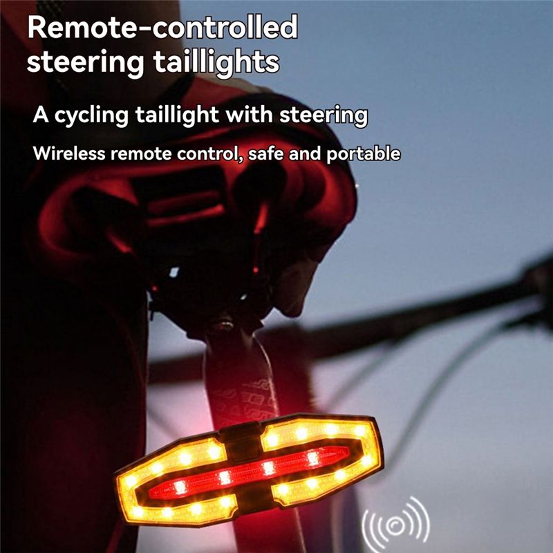 جديد وساخن - متوفر الآن: ضوء خ - مراجعة Turn Signal Bike Light Wireless Remote وسعره