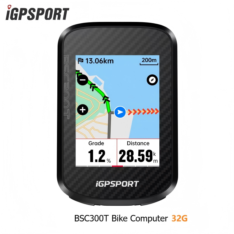 جهاز IGPSPORT BSC300T لقياس ال - مراجعة Cycling Computer Gps Wireless Color Screen وسعره