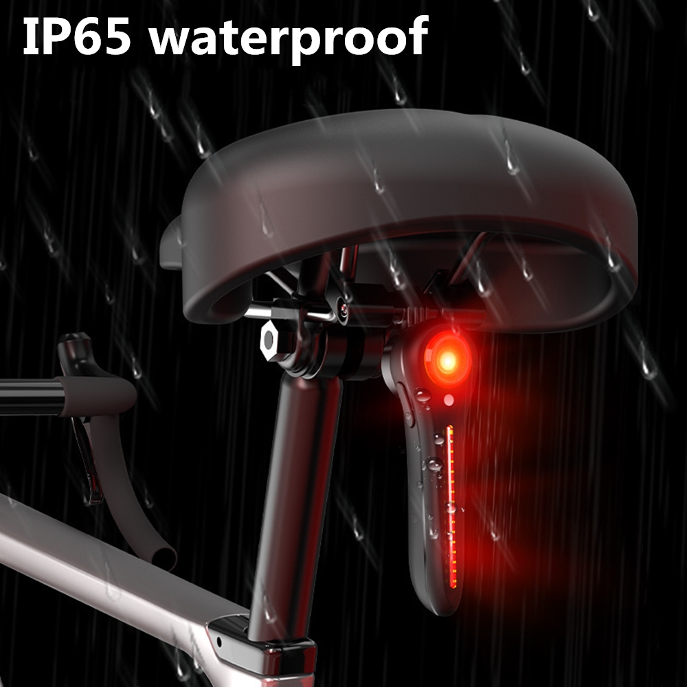 ضوء خلفي ذكي للدراجات قابل لإع - مراجعة Smart Bike Brake Sensor Rear Light وسعره
