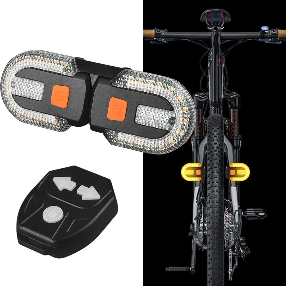 دراجة بدوره مصباح إشارة لاسلكي - مراجعة Turn Signal Bike Light Wireless Remote وسعره