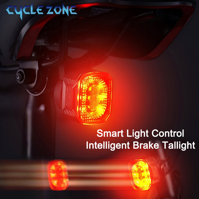 دراجة ذكية الفرامل الاستشعار ض - مراجعة Smart Bike Brake Sensor Rear Light وسعره