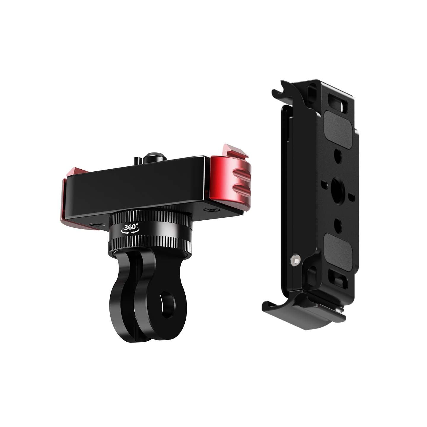 قاعدة تثبيت مغناطيسية سريعة ال - مراجعة Action Camera Bike Mount Aluminum وسعره