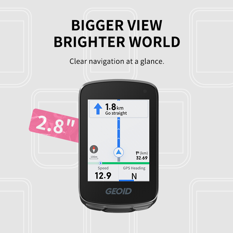 جهاز كمبيوتر للدراجات GEOID CC - مراجعة Cycling Computer Gps Wireless Color Screen وسعره