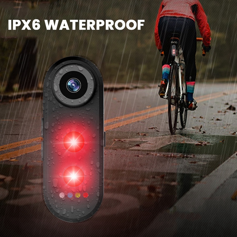 كاميرا دراجة عالية الدقة 1080P - مراجعة Bike Tail Light With Camera 1080P وسعره