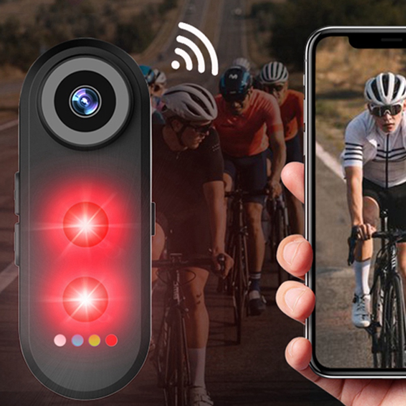 كاميرا دراجة عالية الدقة 1080P - مراجعة Bike Tail Light With Camera 1080P وسعره