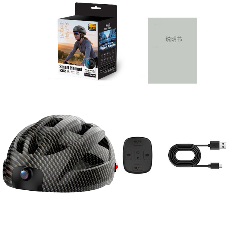 خوذة ذكية للدراجات مزودة بكامي - مراجعة Bike Tail Light With Camera 1080P وسعره