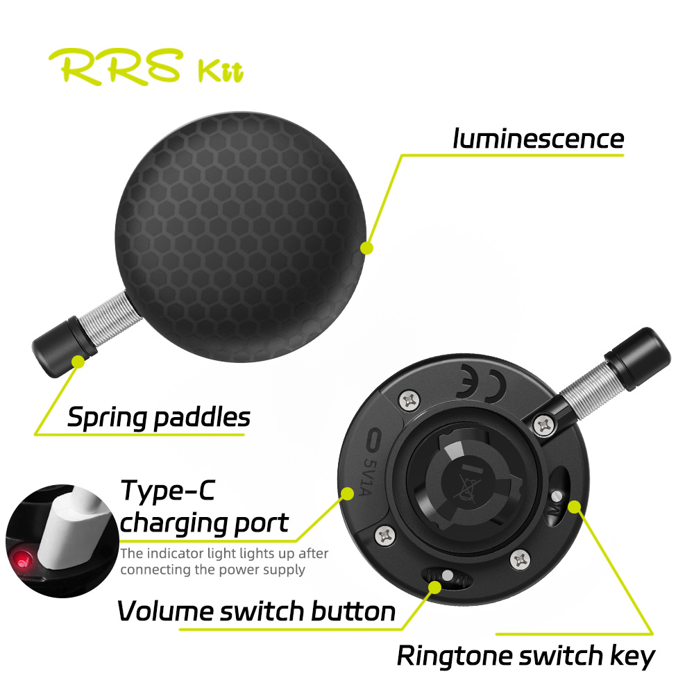 جرس دراجة إلكتروني من Rrskit،  - مراجعة Bike Bell Electronic Loud Horn وسعره
