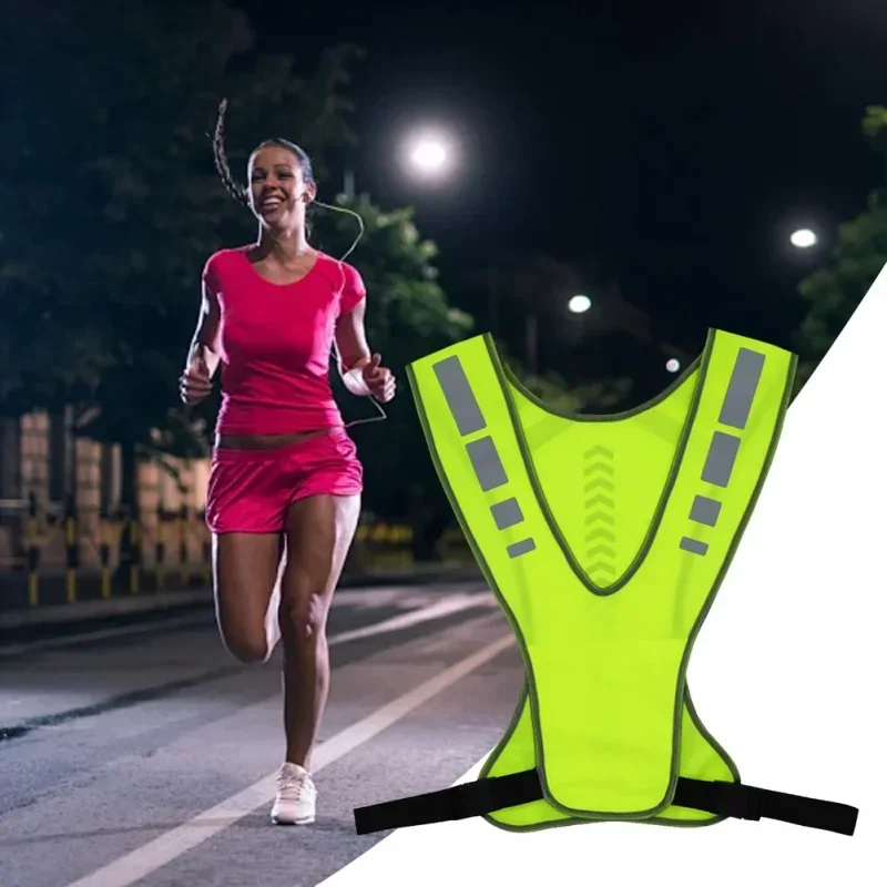 سترة عاكسة للرؤية الليلية عالي - مراجعة Reflective Cycling Vest High Visibility وسعره