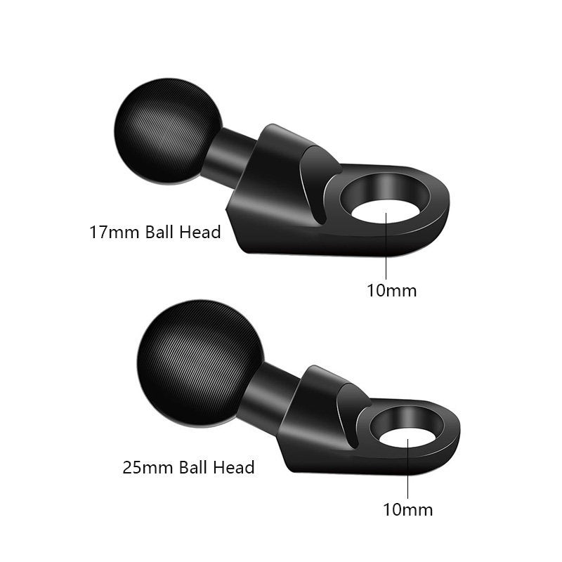 قاعدة تثبيت كروية 1 بوصة لمرآة - مراجعة Action Camera Bike Mount Aluminum وسعره