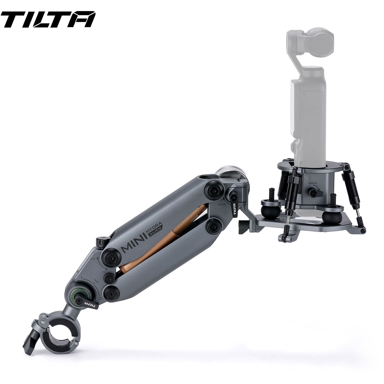 Tilta Hydra Alien Mini Biking  - مراجعة Action Camera Bike Mount Aluminum وسعره