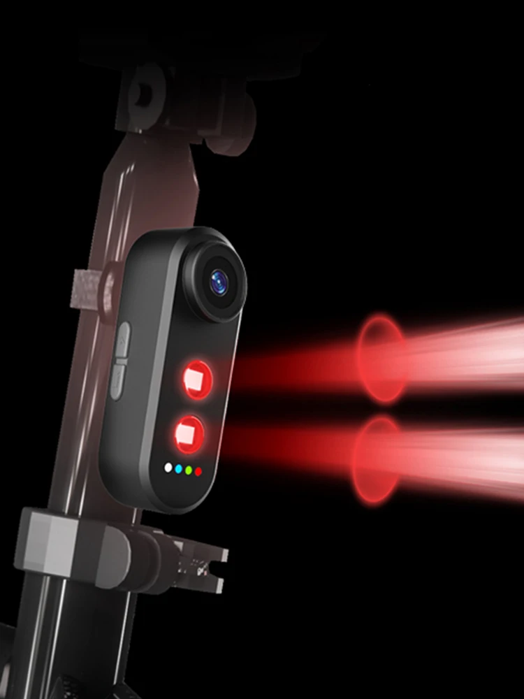 كاميرا دراجة ذكية مع ضوء خلفي  - مراجعة Bike Tail Light With Camera 1080P وسعره
