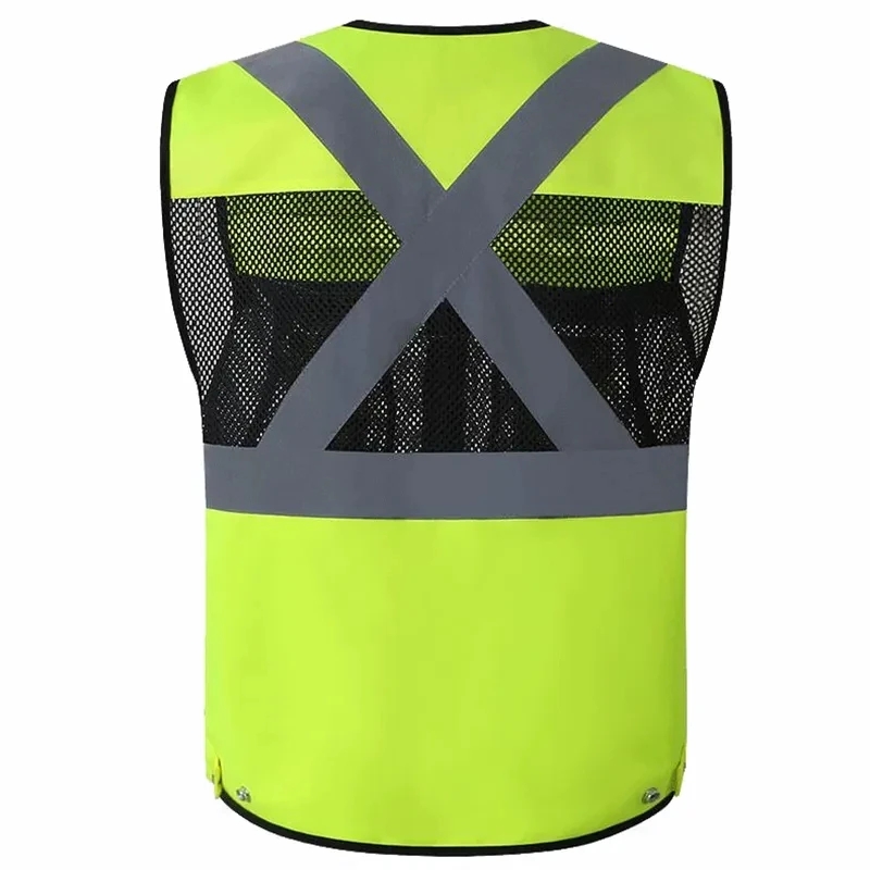 ملابس أمان عالية الوضوح ملابس  - مراجعة Reflective Cycling Vest High Visibility وسعره