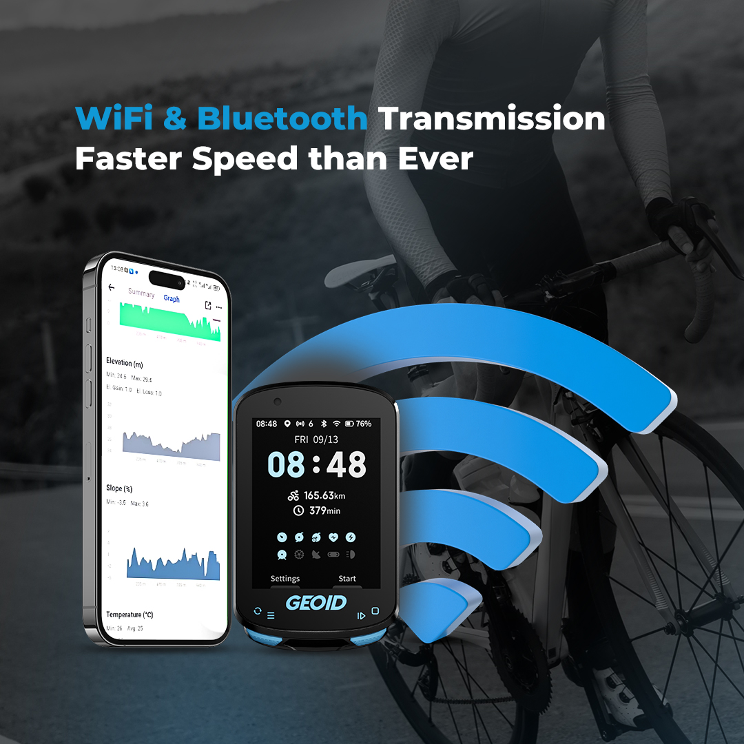 جهاز كمبيوتر للدراجات لاسلكي ب - مراجعة Cycling Computer Gps Wireless Color Screen وسعره