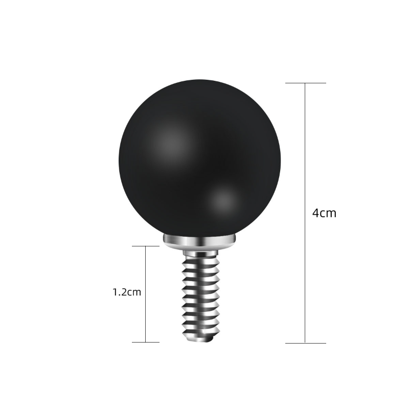 محول كروي 1 بوصة مع برغي M6 وق - مراجعة Action Camera Bike Mount Aluminum وسعره