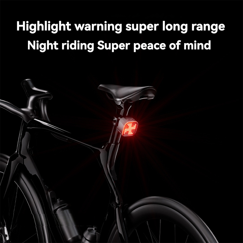 6 نماذج ذكية الفرامل الاستشعار - مراجعة Smart Bike Brake Sensor Rear Light وسعره