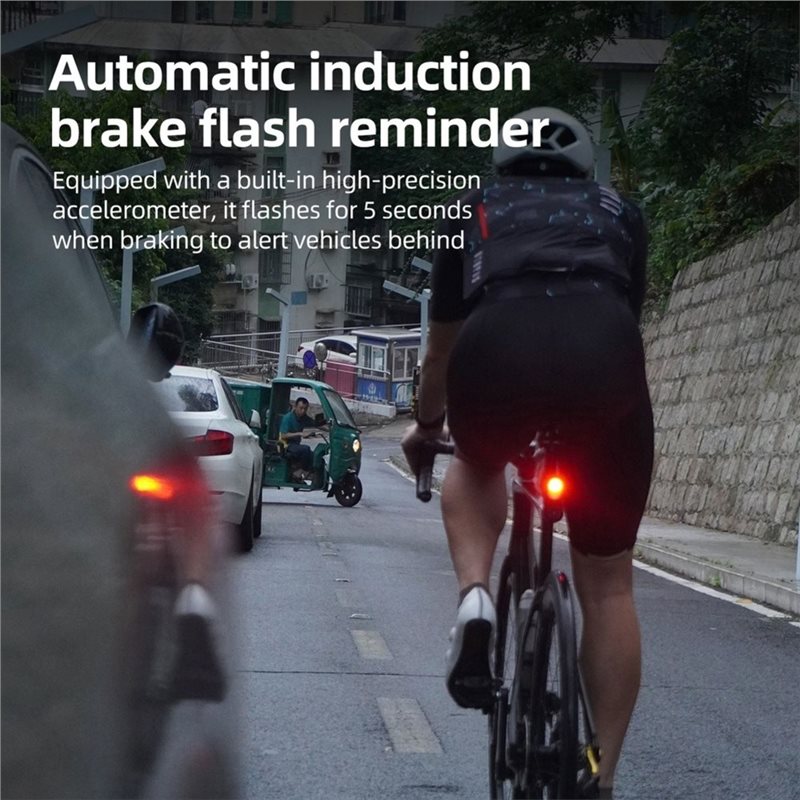 مصباح خلفي ذكي للدراجات من SYD - مراجعة Cycling Radar Tail Light Rear Warning وسعره