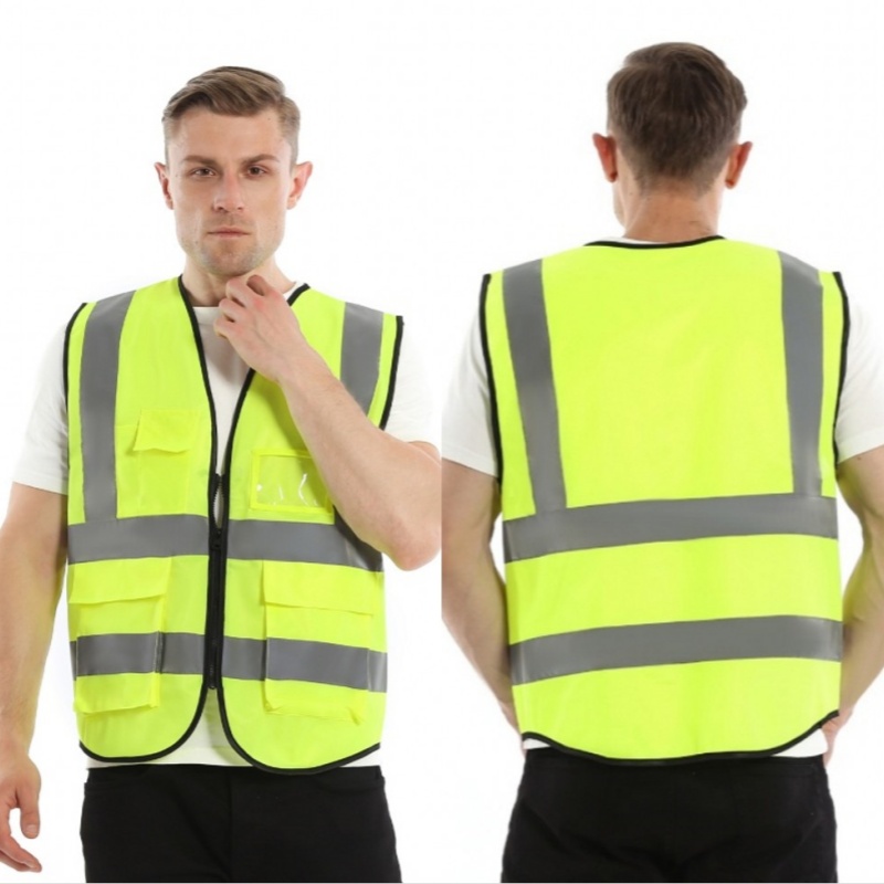 وضوح عالية للسلامة الليلية، صد - مراجعة Reflective Cycling Vest High Visibility وسعره