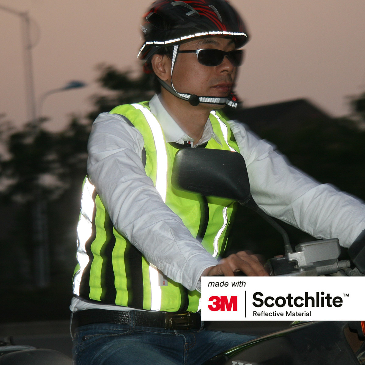 سترة سالزمان للدراجات النارية  - مراجعة Reflective Cycling Vest High Visibility وسعره