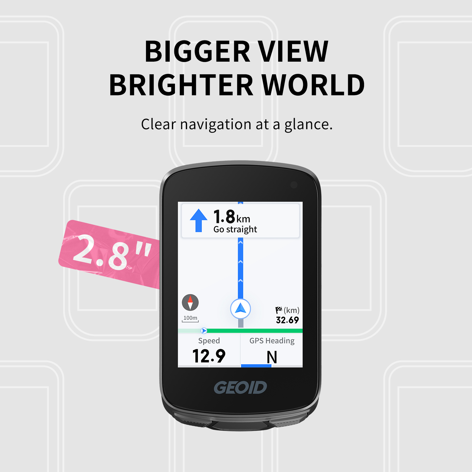 GEOID CC700 GPS دراجة الكمبيوت - مراجعة Cycling Computer Gps Wireless Color Screen وسعره