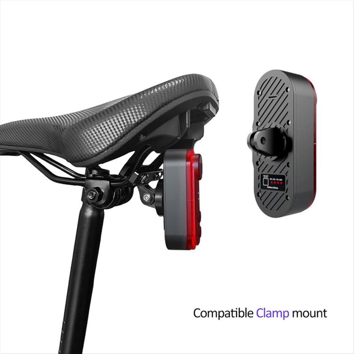 N05R: كاميرا مثبتة في مصباح ال - مراجعة Bike Tail Light With Camera 1080P وسعره