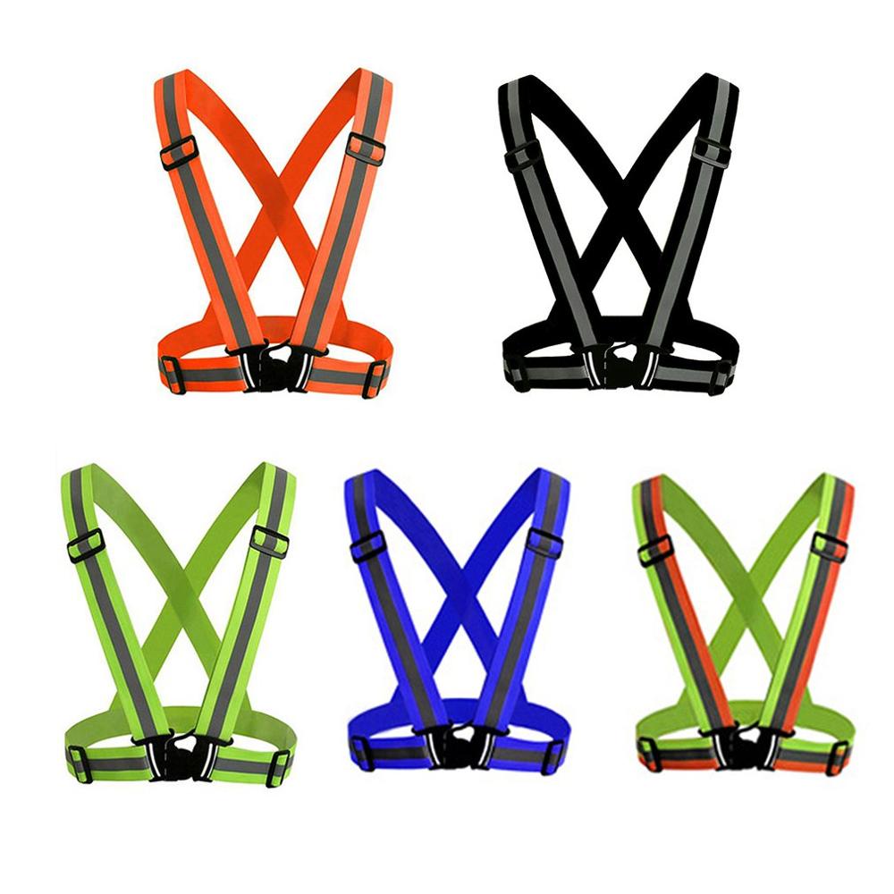 الأشرطة العاكسة ليلة العمل الأ - مراجعة Reflective Cycling Vest High Visibility وسعره