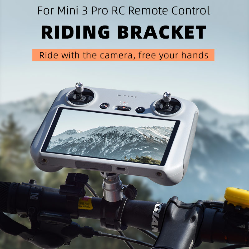 دراجة قوس حامل قابل للتعديل في - مراجعة Action Camera Bike Mount Aluminum وسعره