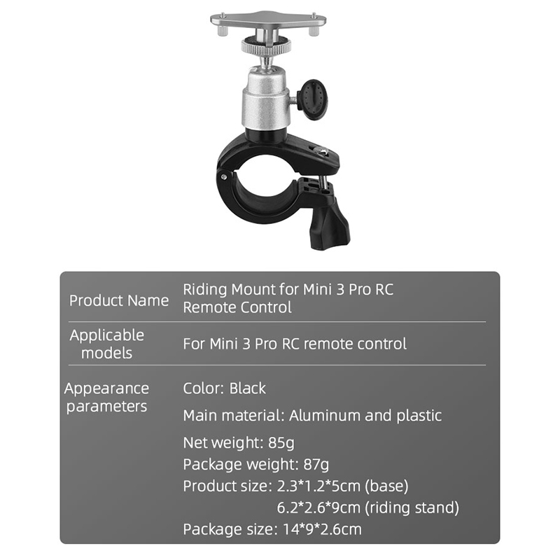 دراجة قوس حامل قابل للتعديل في - مراجعة Action Camera Bike Mount Aluminum وسعره