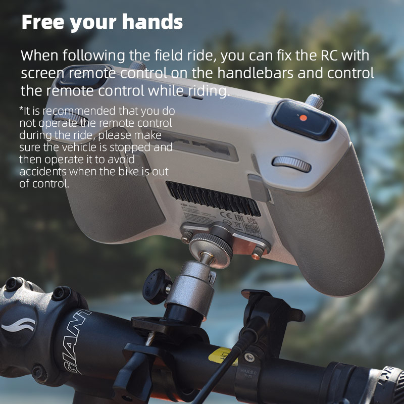 دراجة قوس حامل قابل للتعديل في - مراجعة Action Camera Bike Mount Aluminum وسعره
